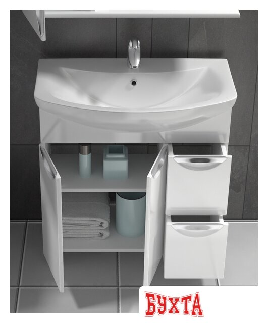 Мебель для ванных комнат Vigo Тумба Callao 800 new (под ум Балтика) 3