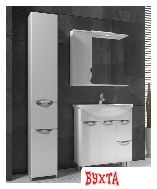 Мебель для ванных комнат Vigo Тумба Callao 800 new (под ум Балтика) 4