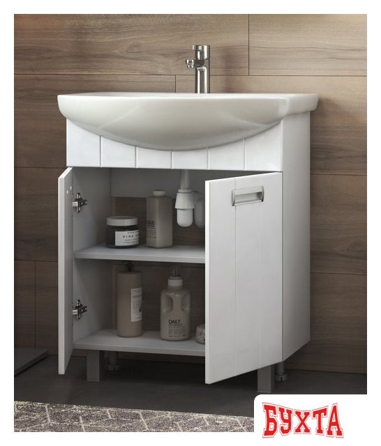 Мебель для ванных комнат Vigo Тумба Diana 600 (под ум Балтика) 4