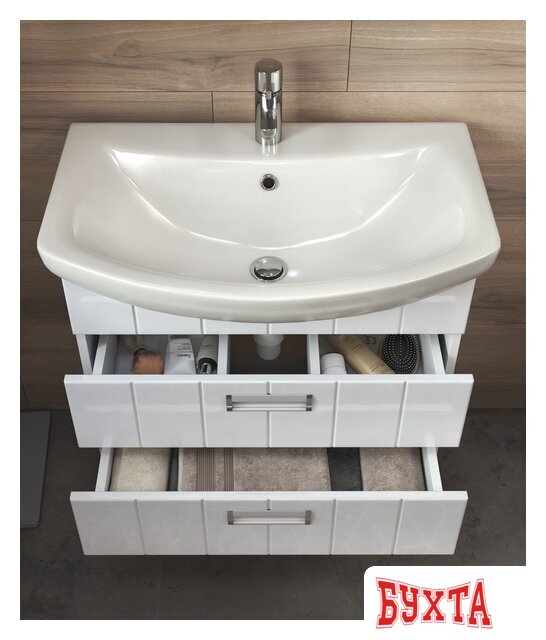 Мебель для ванных комнат Vigo Тумба Diana 2-700 подвесная (под ум Балтика) 3