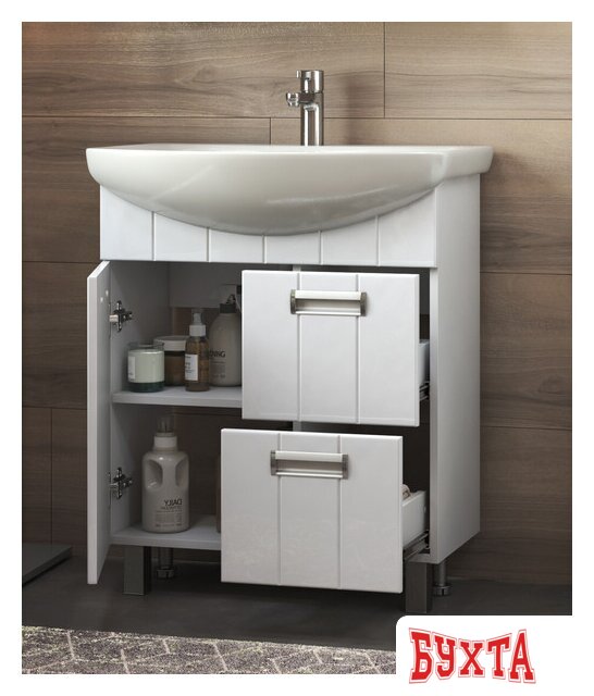 Мебель для ванных комнат Vigo Тумба Diana 2-700 (под ум Балтика) 4