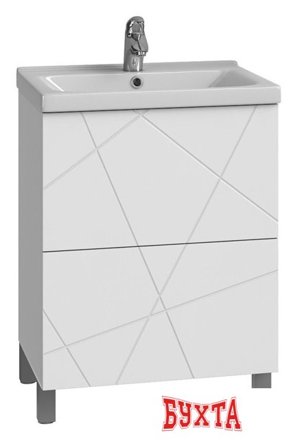 Мебель для ванных комнат Vigo Тумба под умывальник Geometry 500-0-2