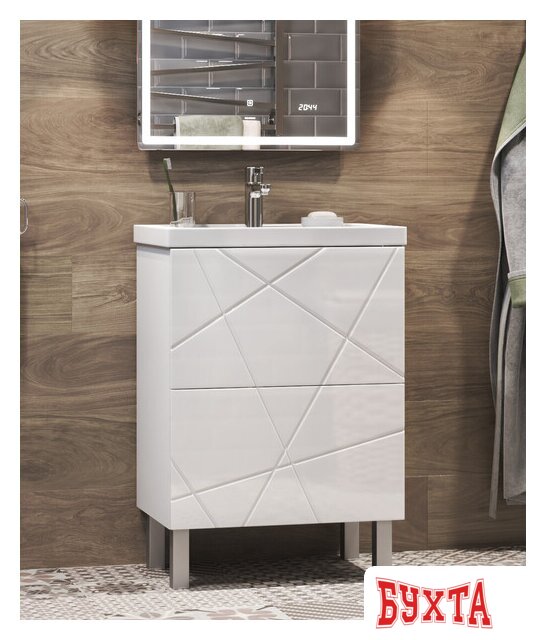 Мебель для ванных комнат Vigo Тумба под умывальник Geometry 500-0-2 2