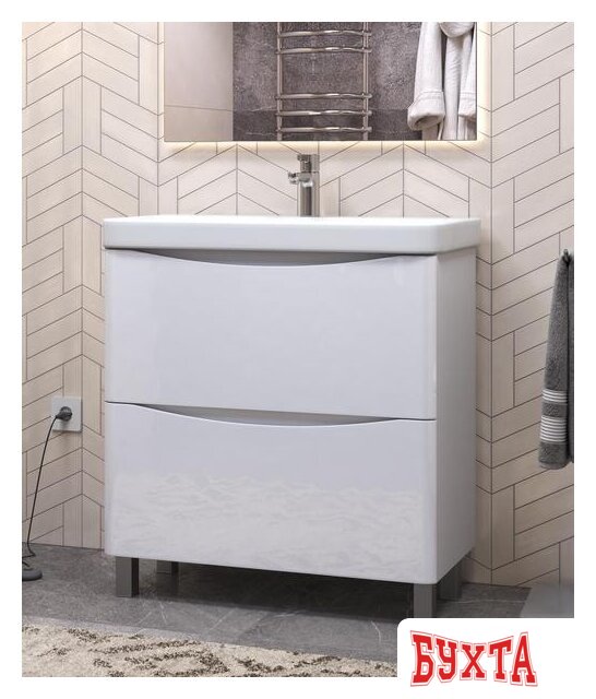 Мебель для ванных комнат Vigo Тумба под умывальник Glem 800-0-2 (9595) 2