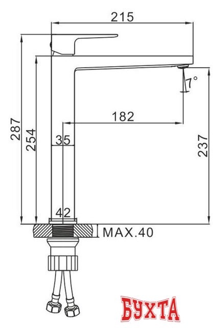 Смеситель Ledeme L1173 2