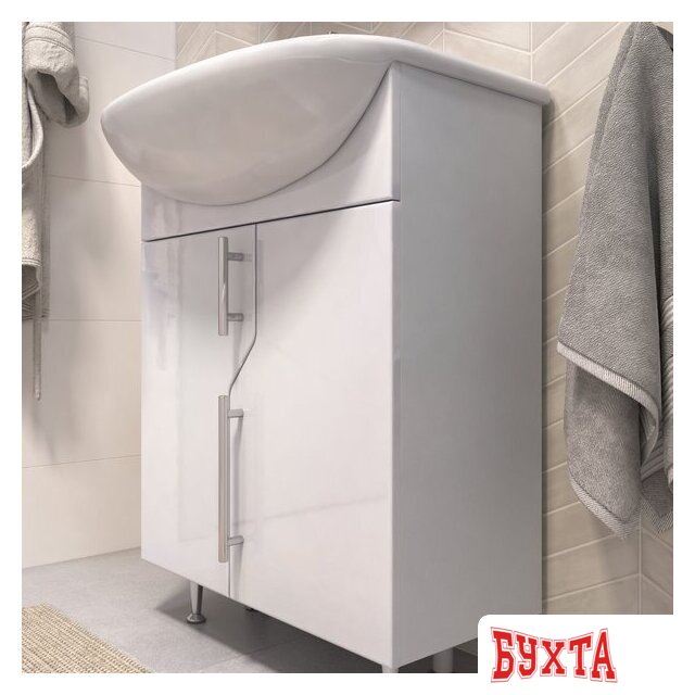 Мебель для ванных комнат Vigo Тумба под умывальник Turin 600-2-0 Уют 4