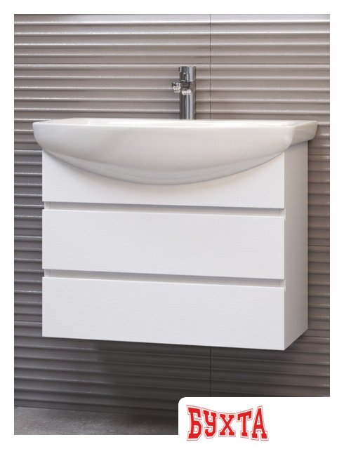 Мебель для ванных комнат Vigo Тумба Wing 600-0-2 (Балтика) подвесная белый 3