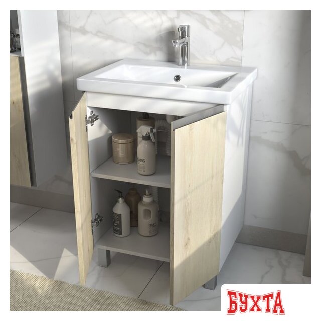 Мебель для ванных комнат Vigo Тумба под умывальник Yuma 600-2-0 Como 5