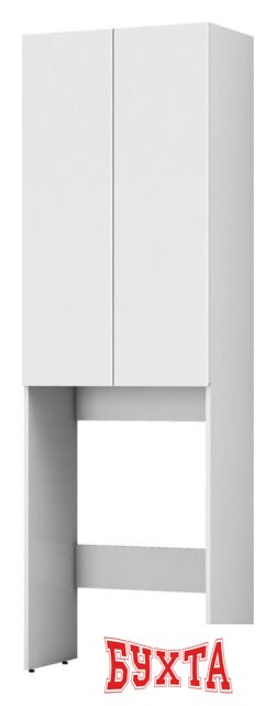 Мебель для ванных комнат Vigo Шкаф комбинированный Wing 640 под стиральную машину (белый) 1