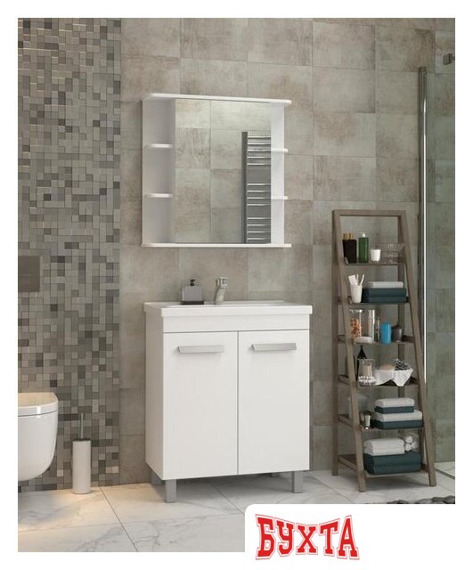 Мебель для ванных комнат Vigo Шкаф с зеркалом Nova 600 5