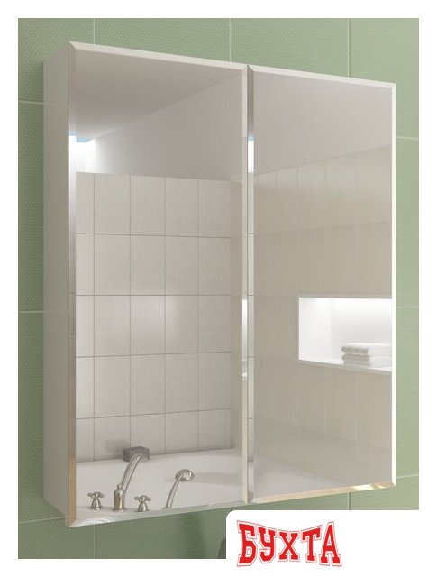 Мебель для ванных комнат Vigo Шкаф с зеркалом Grand-600 2