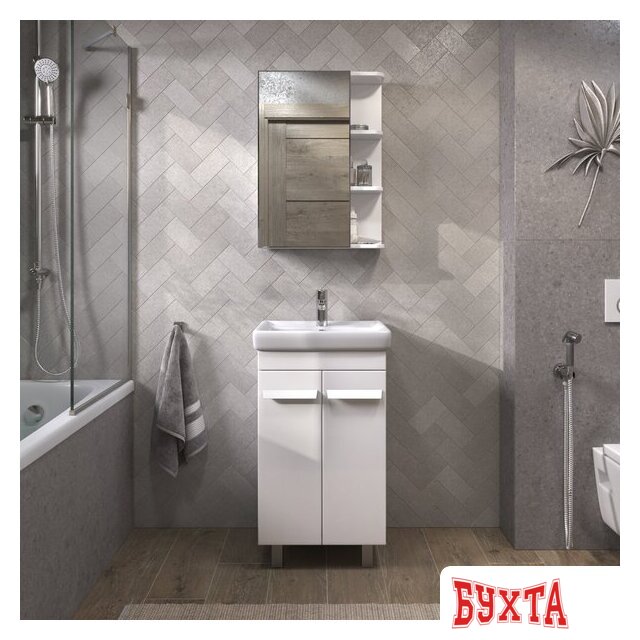 Мебель для ванных комнат Vigo Шкаф с зеркалом навесной Nova 500 5