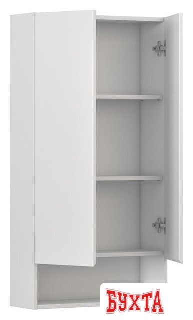 Мебель для ванных комнат Vigo Шкаф навесной Wing 600 с нишей (белый) 4