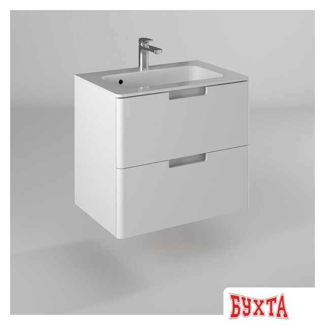 Мебель для ванных комнат Briz Тумба подвесная Прато 70 с умывальником Прато