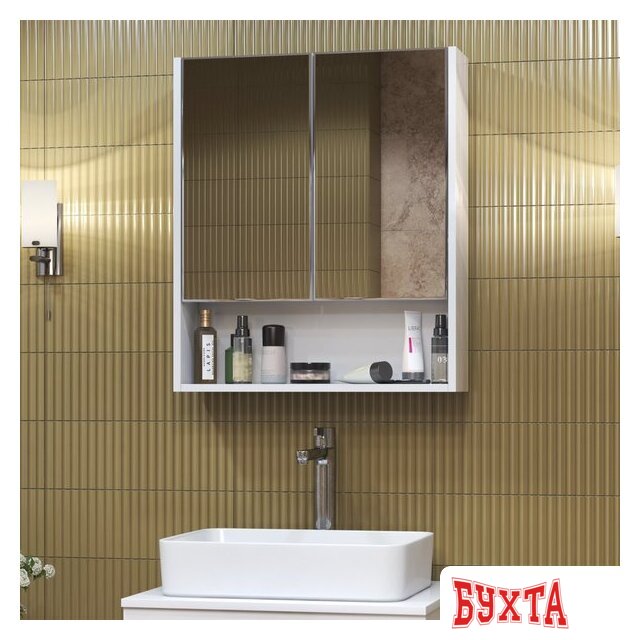 Мебель для ванных комнат Vigo Шкаф с зеркалом навесной Urban 600 5