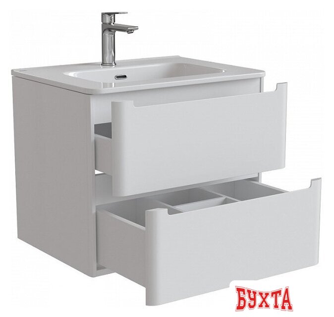 Мебель для ванных комнат IDDIS Тумба с умывальником Edifice 60 EDI60W0i95K 4