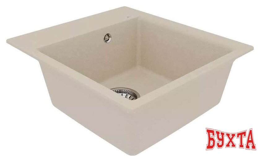 Кухонная мойка Lemark Hanka 9910008 (бежевый) 2
