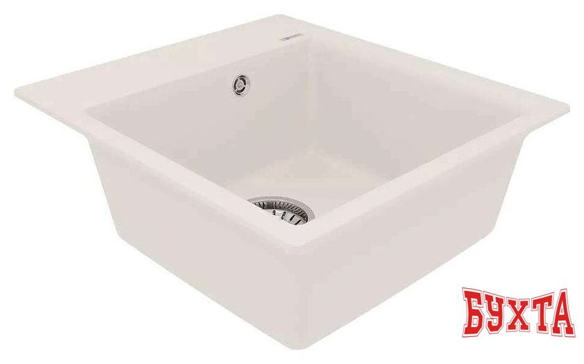 Кухонная мойка Lemark Hanka 9910010 (белый) 2