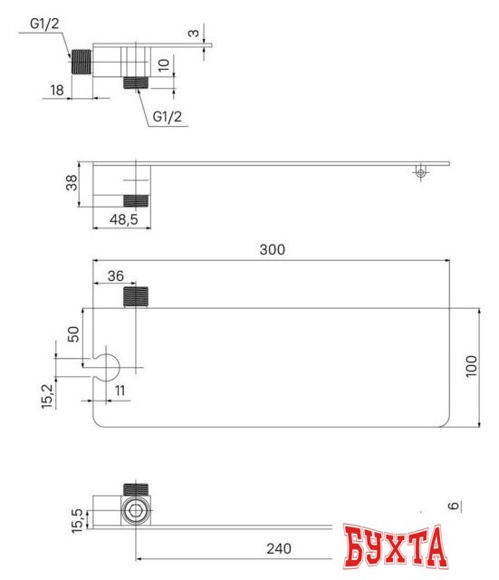 Шланговое подключение IDDIS Slide SLIAC00i62 4