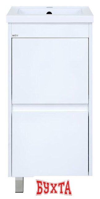 Мебель для ванных комнат Misty Алиса - 40 Тумба 1 ящ. напольная, белая эмаль - Э-Али01040-0112Я 1