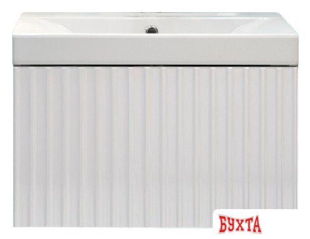 Мебель для ванных комнат Velvex Тумба под умывальник Compo 600-0-1 tp.COM.9696.60.1Y (белый глянец)