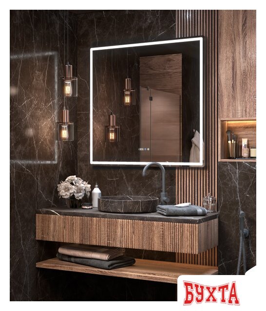 Мебель для ванных комнат Vigo Зеркало Roberta Luxe 800 3