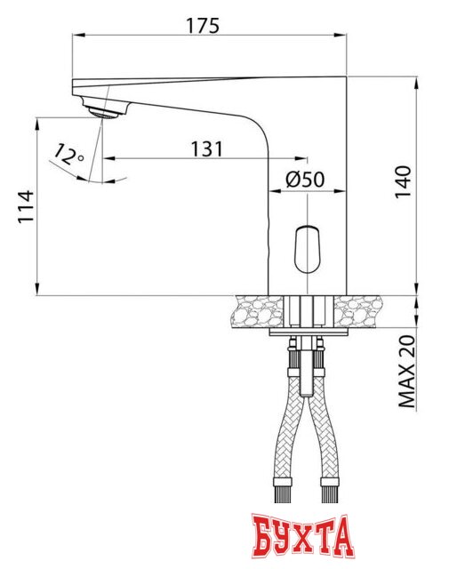 Смеситель IDDIS Pulse PULSBS3i86 3
