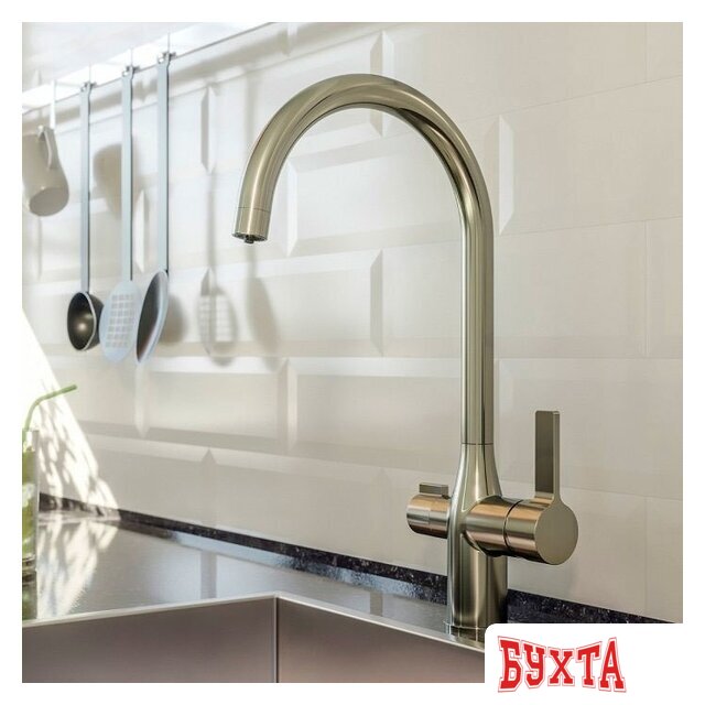 Смеситель IDDIS Pure PURBNFJi05 (сатиновый хром) 2