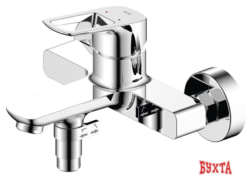 Смеситель IDDIS Spin SPISB02i02WA