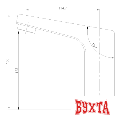 Смеситель Lemark Project [LM4650CE] 2