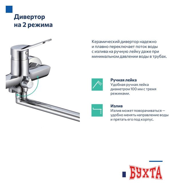 Смеситель Milardo Enjoy ENJSB00M10 4