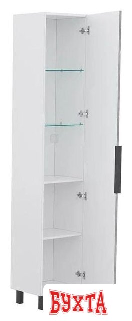 Мебель для ванных комнат Volna Шкаф-пенал Twing 40 бетон 2