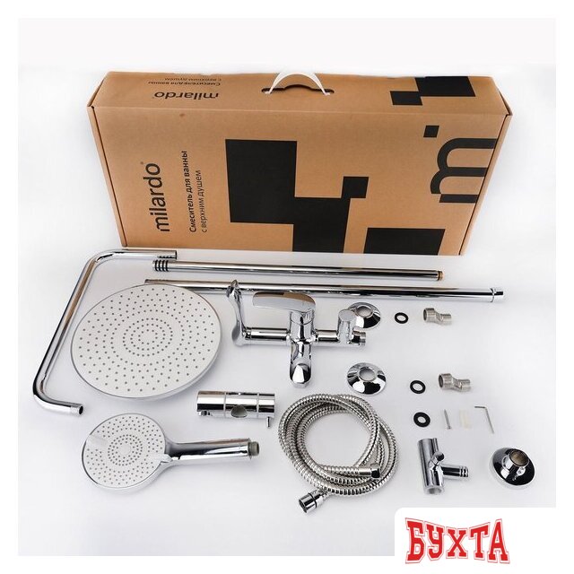 Душевая система Milardo Rora RORSB4FM06 5