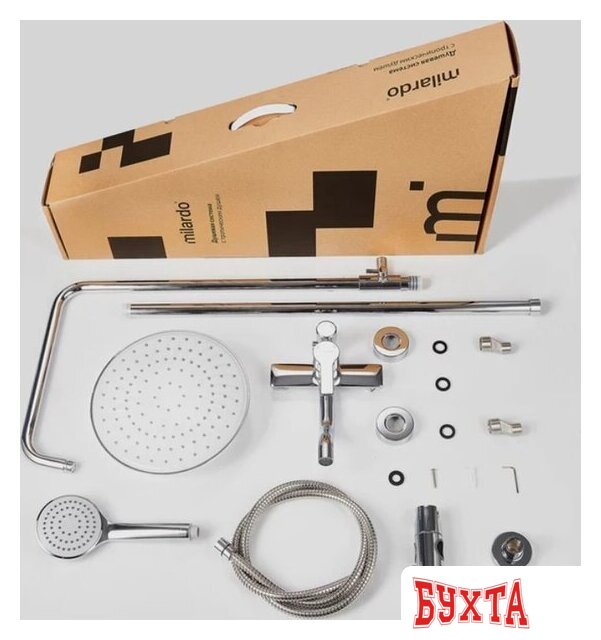 Душевая система Milardo Stripe STRSB1FM06 3