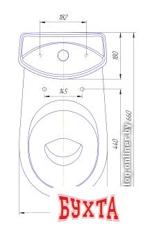 Унитаз напольный Rosa Комфорт Люкс микролифт 5