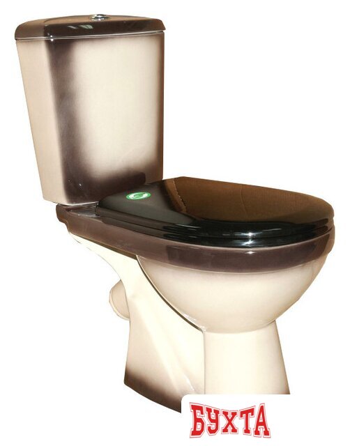 Унитаз напольный Rosa Комфорт (черный) 1