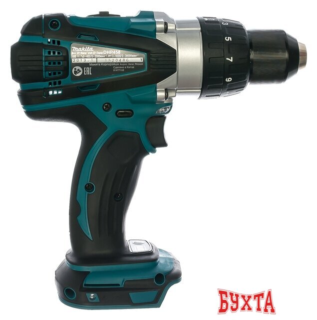 Ударная дрель-шуруповерт Makita DHP458Z (без АКБ) 2