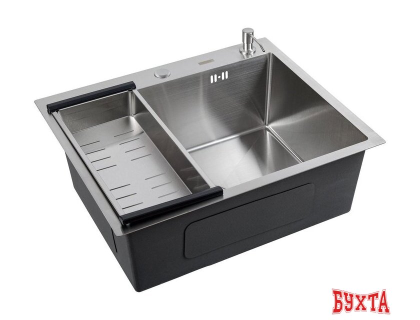 Кухонная мойка Futur FK 5550 ECO (Satin) 2