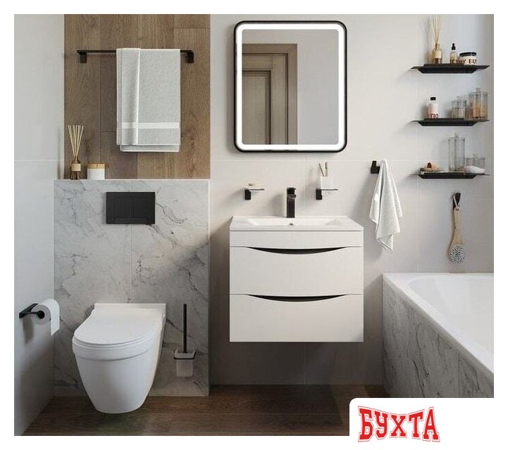 Мебель для ванных комнат IDDIS Полка Slide 4