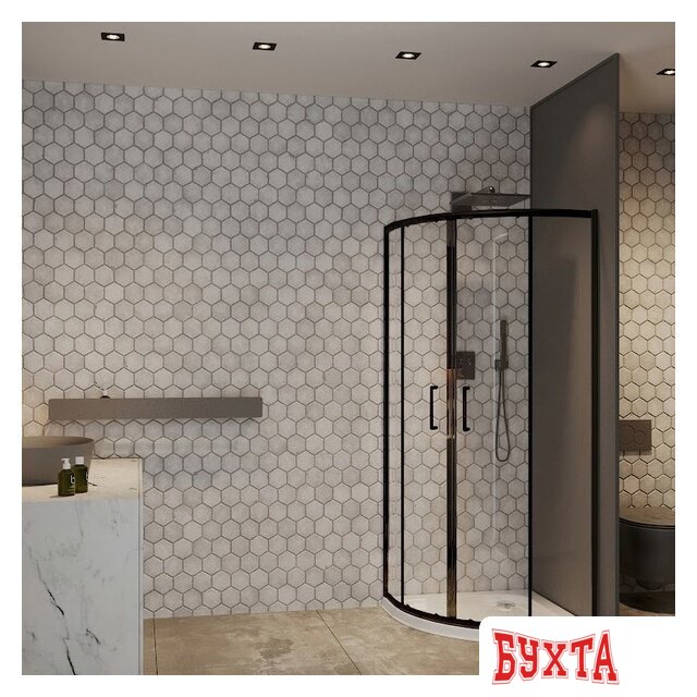 Душевой уголок Roxen Santi 55020-80B 80х80 4