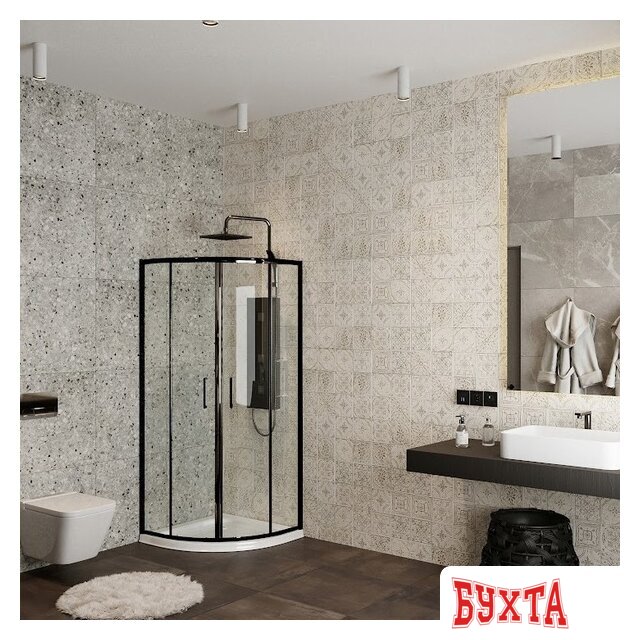 Душевой уголок Roxen Santi 55020-80B 80х80 5