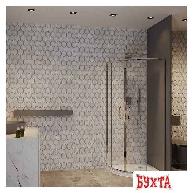 Душевой уголок Roxen Santi 55020-90 90х90 3