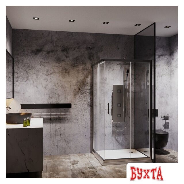 Душевой уголок Roxen Caspia 55060-90 90х90 4