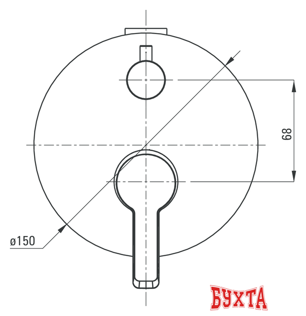 Смеситель Deante Arnika BQA 044P 3