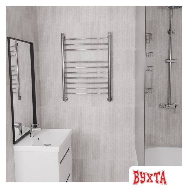 Полотенцесушитель Luxon K 80x50 (нижнее подключение) 4