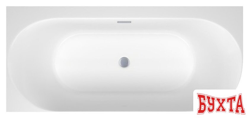 Ванна Wellsee Collaro 170x80 28910301R (пристенная ванна (левая) белый глянец, экран, ножки, сифон-автомат хром) 4