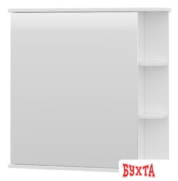 Мебель для ванных комнат Volna Шкаф с зеркалом Twing 70