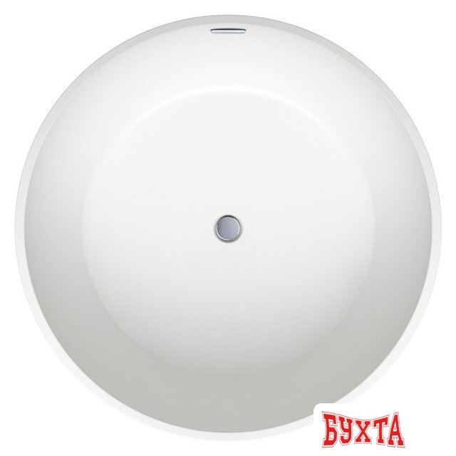 Ванна Wellsee Crepe de France 130x130 236701001 (отдельностоящая ванна белый глянец, экран, ножки, сифон-автомат хром) 3