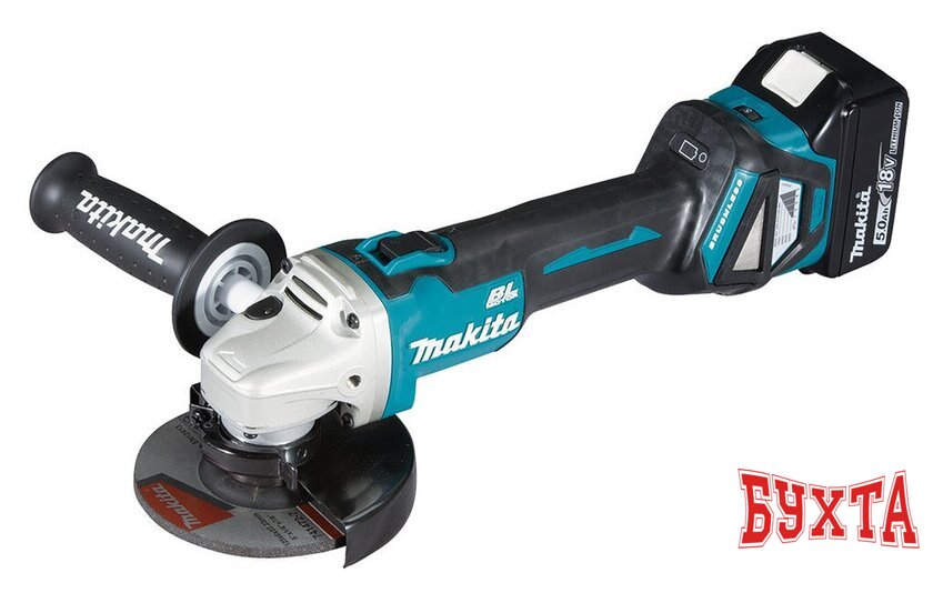 Угловая шлифмашина Makita DGA511RT (с 1-им АКБ, кейс)