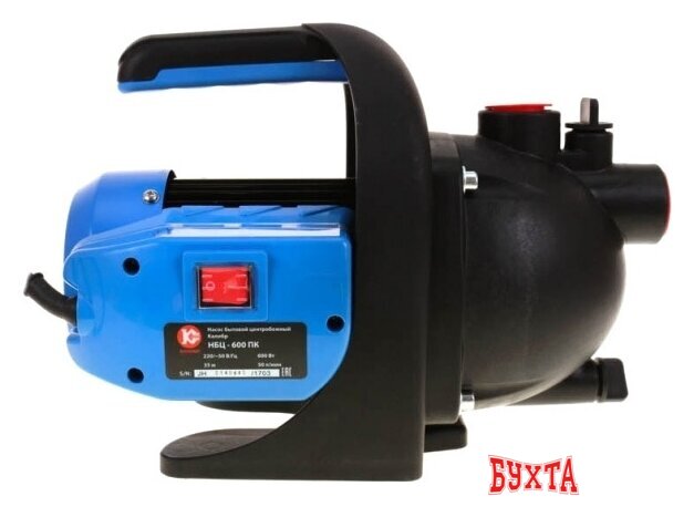 Самовсасывающий насос Калибр НБЦ-600ПК 4